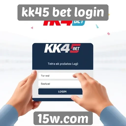 Acessibilidade e interface do kk45 bet login para usuários